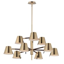 Carlo 34" Wide LED Abstract Chandelier