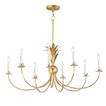 Paloma 8 Light 36" Wide Taper Candle Style Chandelier
