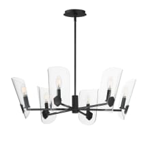 Armory 6 Light 29" Wide Taper Candle Style Chandelier