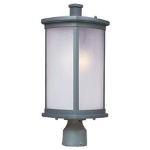 Terrace Single Light 19-1/4" High Outdoor Post Light with Clear Glass Shade