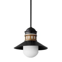 Admiralty 12" Wide Semi-flush Outdoor Ceiling Fixture