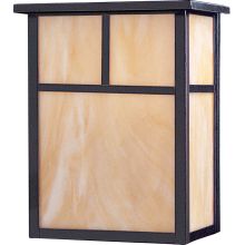 Coldwater 2 Light 11" Tall Outdoor Wall Sconce with Glass Square Shade