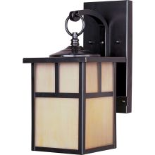 Coldwater Single Light 12" Tall Outdoor Wall Sconce with Glass Square Shade