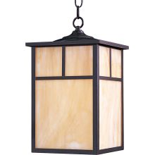 Coldwater Single Light 9" Wide Outdoor Mini Pendant with Glass Square Shade