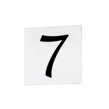 Classic Font Address Number Tile - 7
