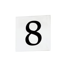 Classic Font Address Number Tile - 8