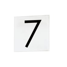 Address Contemporary Font Address Number Tile - 7