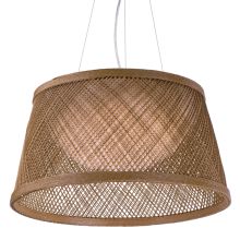 Bahama 21" Wide Indoor / Outdoor LED Pendant with Hemp Rope Drum Shade