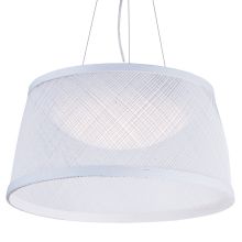 Bahama 24" Wide Indoor / Outdoor LED Pendant with Hemp Rope Drum Shade