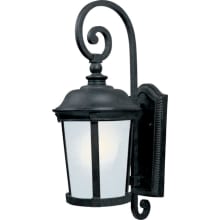 Dover 25" Tall LED Wall Sconce with Frosted Seedy Glass