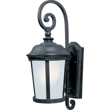 Dover 32" Tall LED Wall Sconce with Frosted Seedy Glass