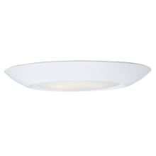 Diverse 6" Wide LED Flush Mount Ceiling Fixture with Shade