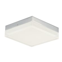 Illuminaire II 6" Wide Integrated LED Flush Mount Ceiling Fixture