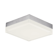 Illuminaire II 6" Wide Integrated LED Flush Mount Ceiling Fixture