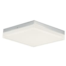Illuminaire II 11" Wide Integrated LED Flush Mount Ceiling Fixture