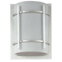 Luna Single Light 12" Tall LED Outdoor Wall Sconce