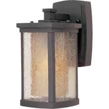 Bungalow Single Light 11" Tall LED Outdoor Wall Sconce