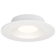 Crisp 4-1/2" Integrated LED Reflector Recessed Trim