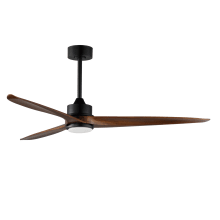 Woodwind 72" 3 Blade Indoor LED Ceiling Fan