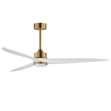 Woodwind 80" 3 Blade Indoor LED Ceiling Fan