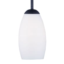 Taylor Single Light 5" Wide Mini Pendant with Frosted Glass Shade