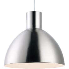 Cora Single Light 20" Wide Pendant with Metal Dome Shade