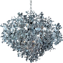 Comet 13 Light 35" Pendant with Crystal Accents