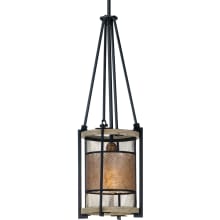Boundry 9" Wide Mica / Mesh Shade Pendant