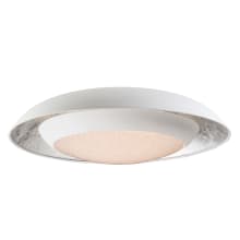 Iris 23" Wide LED Ceiling Light with Crystalline Diffuser