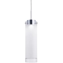 Scope 23" LED Frosted / Clear Glass Pendant