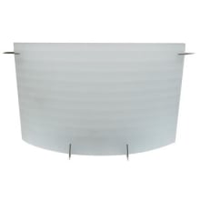 Single Light 7-13/16" Tall Integrated LED Wall Sconce with Frosted Glass Shade - ADA Compliant