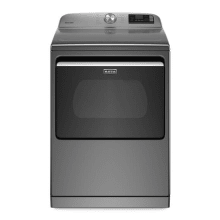 27 Inch Wide 7.4 Cu. Ft. Energy Star Rated Electric Dryer with Smart Control