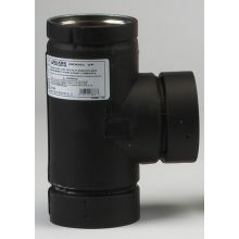 3" Inner Diameter - Type L Pellet Vent Pipe - Double Wall - Tee