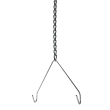 36" Hook-Style V-Hangers Chain and S-Hook for Metalux HBL Series