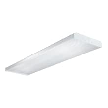 WN 2 Light 48" Wide Flush Mount Ceiling Fixture with Electronic Instant Start