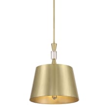 Baratti 3 Light 18" Wide Pendant with Crystal Accents