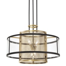 Soho 4 Light 30" Wide Abstract Robin Baron Chandelier