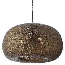 Moradabad 4 Light 34" Wide Pendant