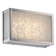 Lake Frost 9.25 Wide LED ADA Compliant Bathroom Bath Bar with Frosted Shades