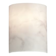 Andalucia 10" Tall Wall Sconce with Alabaster Stone Shade - ADA Compliant