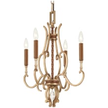 Magnolia Manor 4 Light 17" Wide Taper Candle Style Chandelier