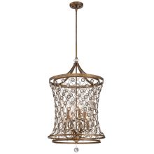 6 Light Full Sized Pendant from the Vel Catena Collection