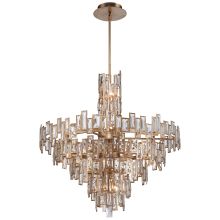 18 Light 3 Tier Crystal Chandelier from the Bel Mondo Collection