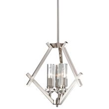 3 Light 1 Tier Mini Chandelier from the Fusano Collection