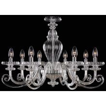 8 Light 1 Tier Candle Style Chandelier from the Metropolitan Collection
