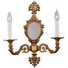 2 Light 15" Wide Wall Sconce from the Metropolitan Collection