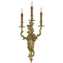 Metropolitan 3 Light 26" Tall Candle Style Wall Sconce