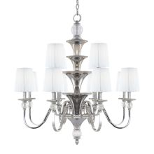 12 Light 2 Tier Candle Style Chandelier from the Aise Collection