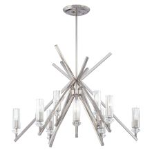 12 Light 1 Tier Chandelier from the Fusano Collection