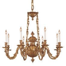7 Light 1 Tier Candle Style Chandelier from the Metropolitan Collection